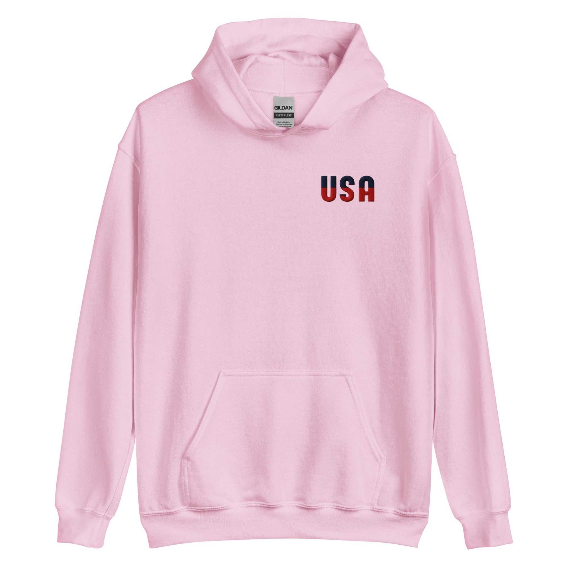 Patriotic Side USA Unisex Hoodie