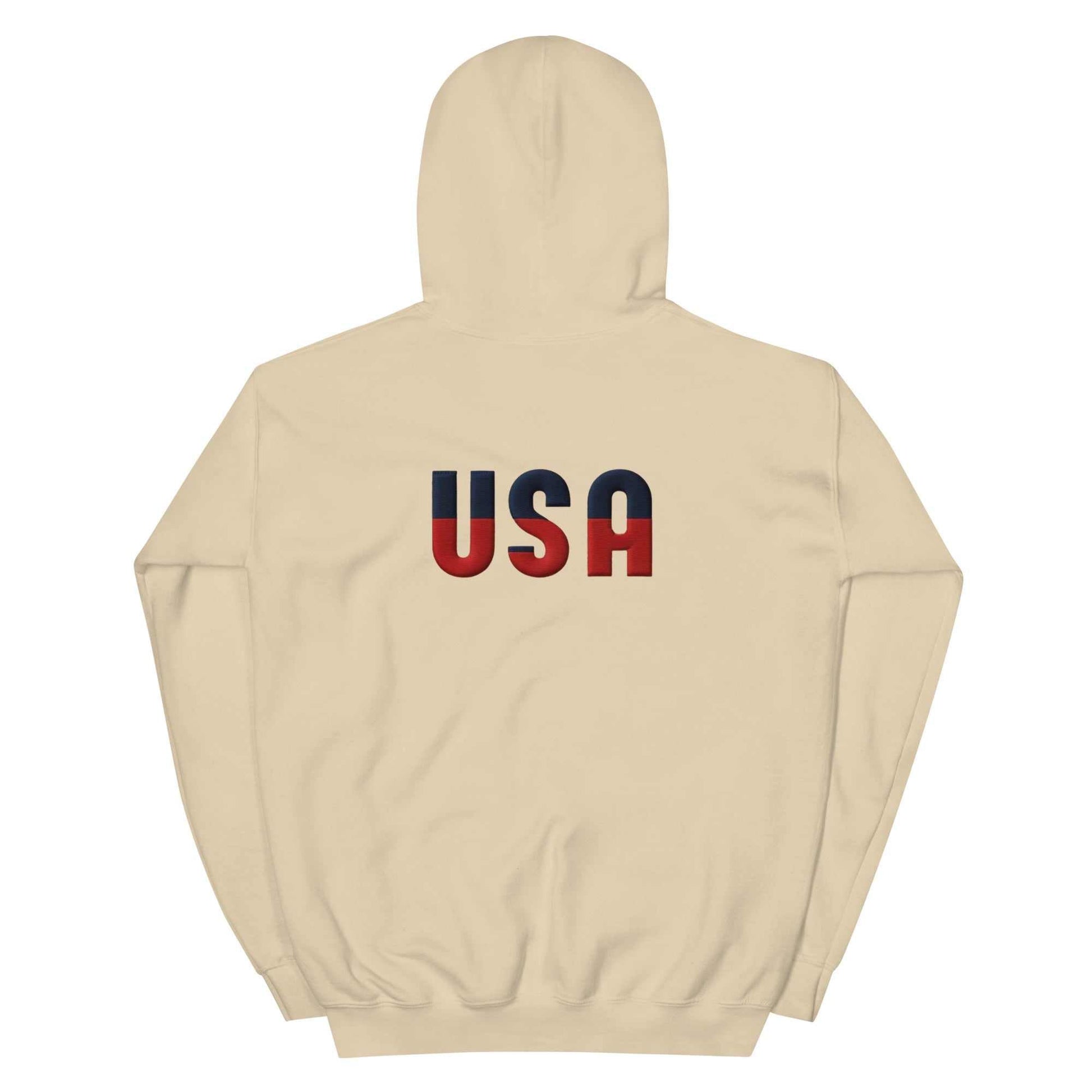 Patriotic Side USA Unisex Hoodie