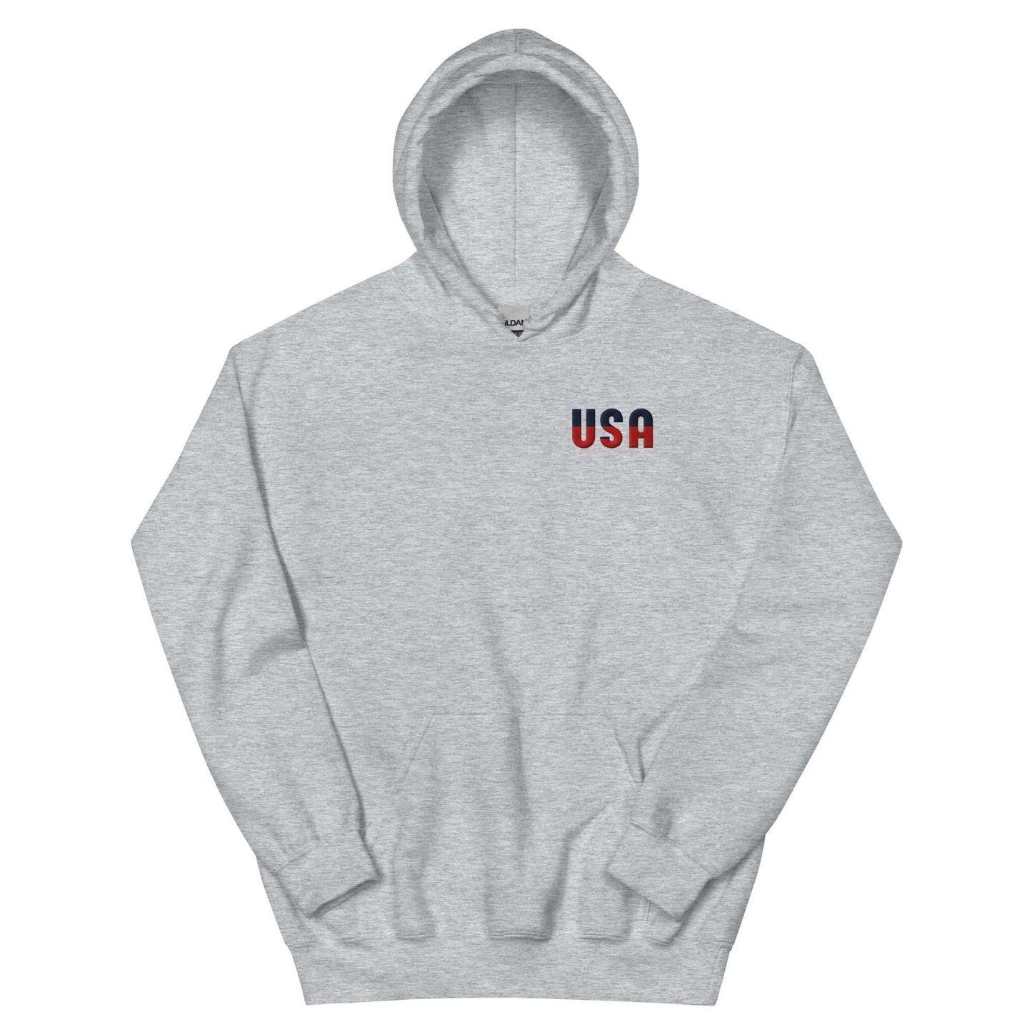 Patriotic Side USA Unisex Hoodie