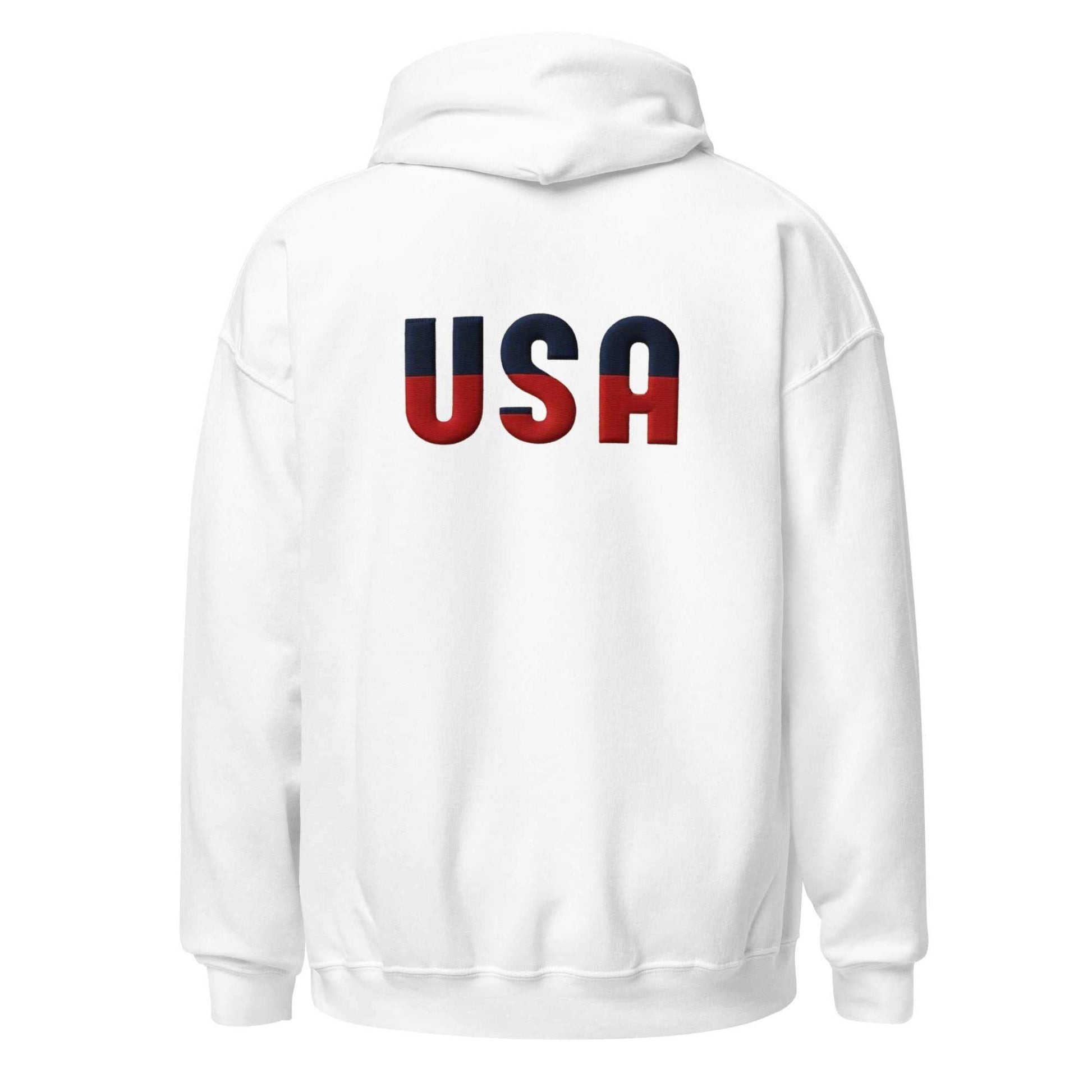 Patriotic Side USA Unisex Hoodie