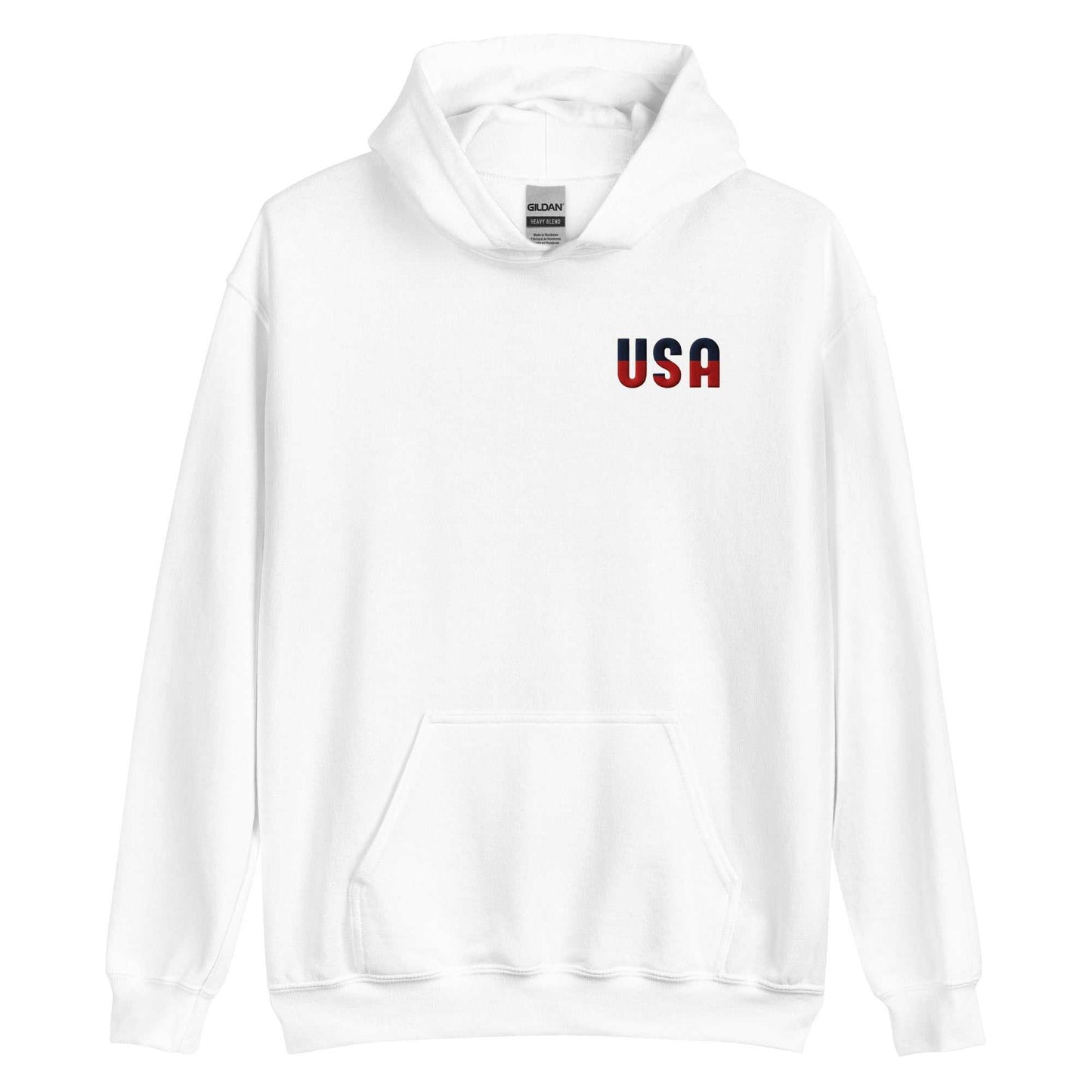 Patriotic Side USA Unisex Hoodie