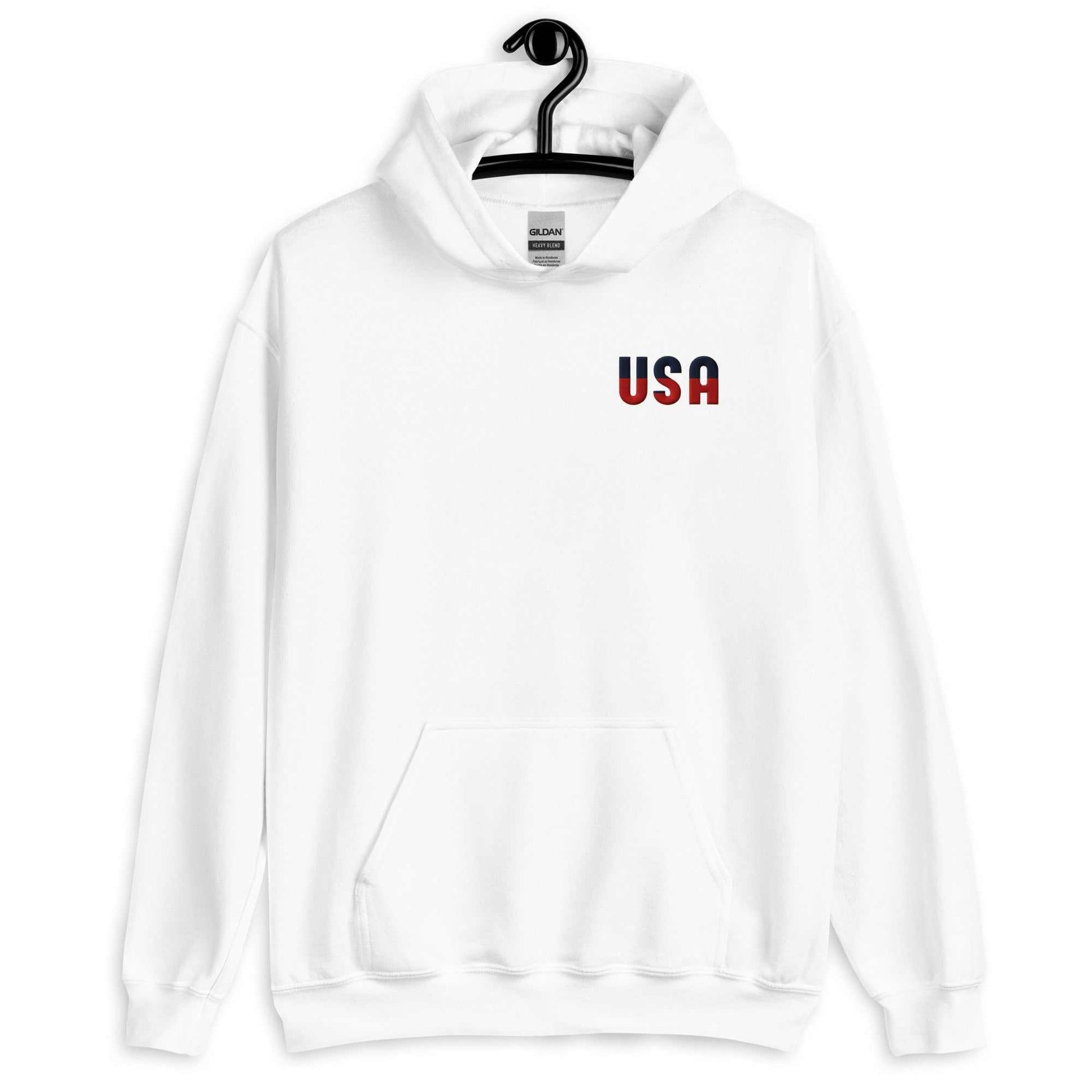 Patriotic Side USA Unisex Hoodie