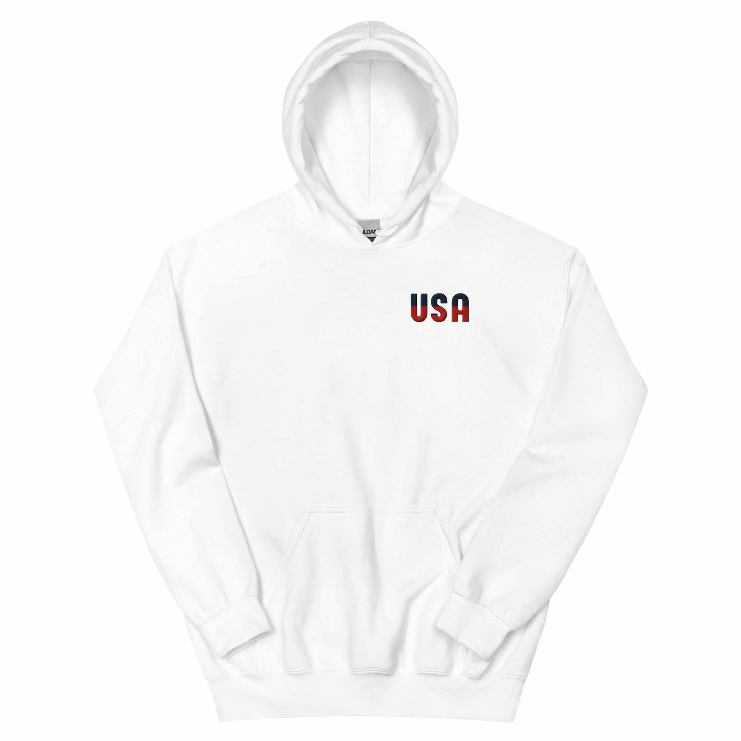 Patriotic Side USA Unisex Hoodie